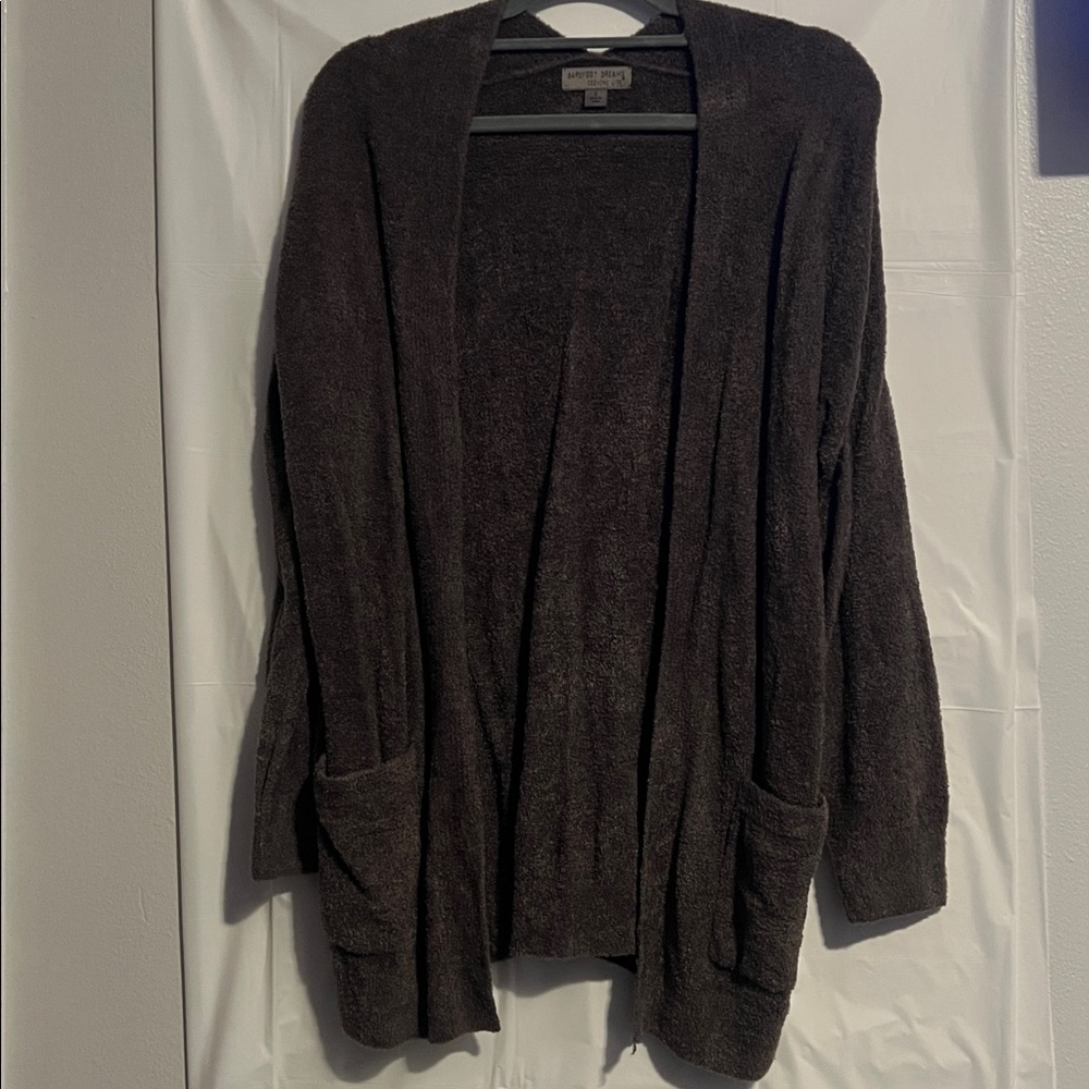 Barefoot Dreams Cozy Black Cardigan